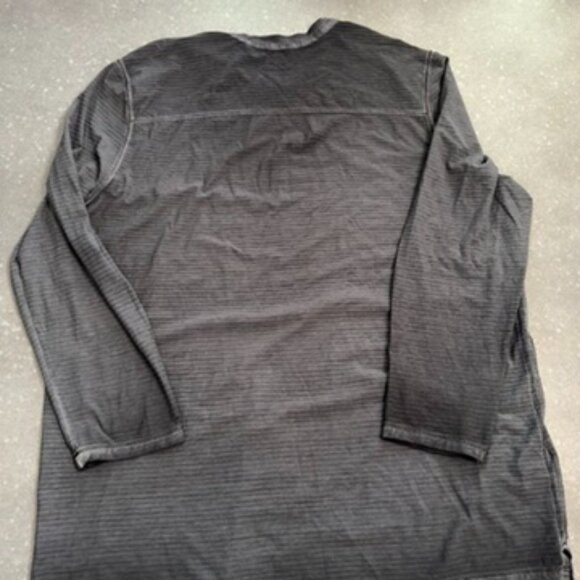 Tommy Bahama Long-Sleeve Crewneck Tee – Charcoal Gray – Size XLT - Picture 4 of 12
